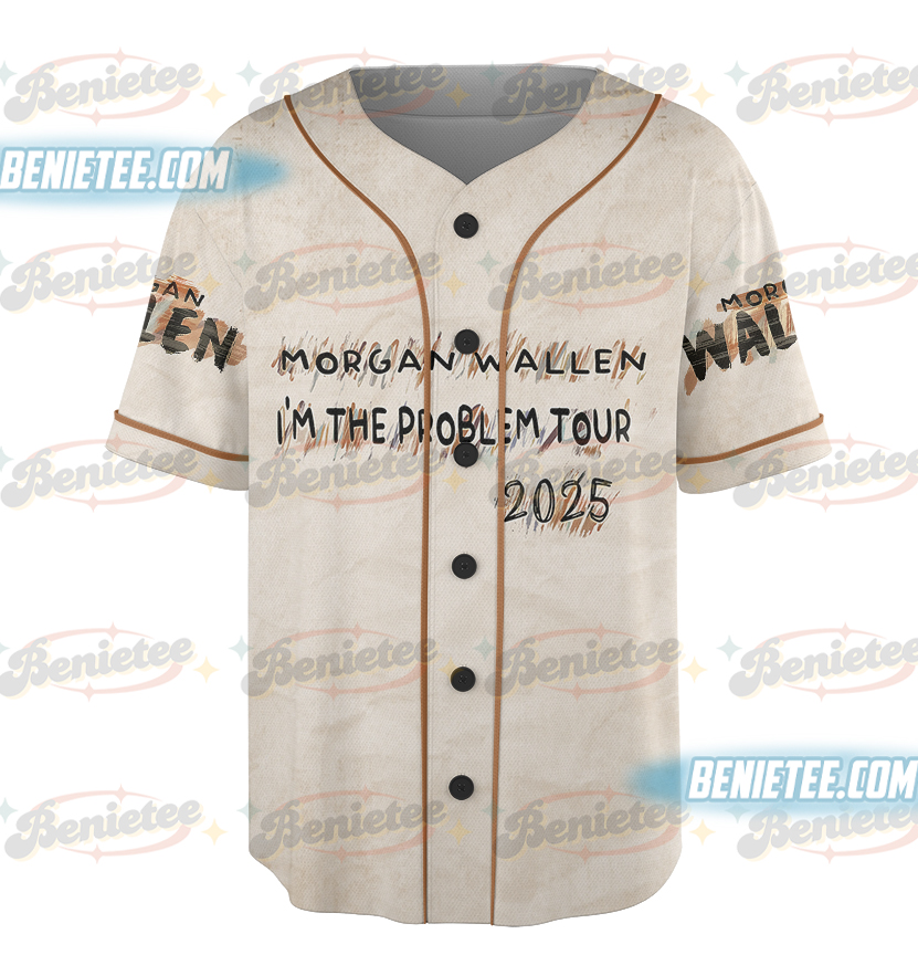 Morgan Wallen "I'm The Problem" Tour 2025 Concert Jersey - Image 5