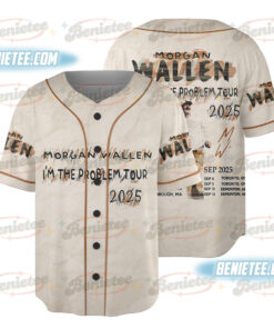 Morgan Wallen "I'm The Problem" Tour 2025 Concert Jersey
