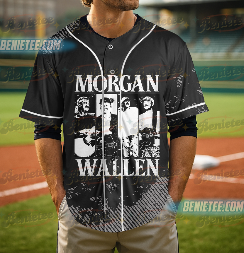 Vintage Wallen Jersey Shirt, Country Music Morgan Baseball Jersey - Image 2