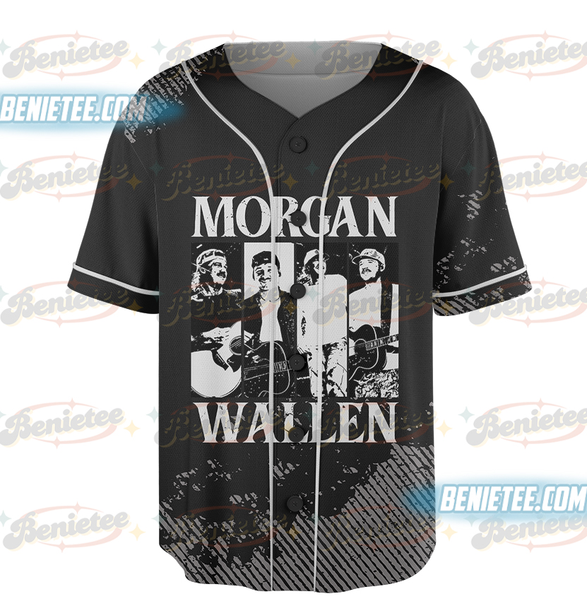 Vintage Wallen Jersey Shirt, Country Music Morgan Baseball Jersey - Image 5