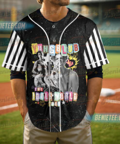 Alternative view of Yungblud Collage Baseball Jersey, Vintage Band Shirt, Alt Rock Shirt, Grunge Aesthetic Shirt, Yung blud Merch