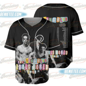 Yungblud 2025 Concert Baseball Jersey, 2025 Yungblud Idols World Tour Jersey, Yungblud Idols Shirt, Yungblud Fan Gift, Yungblud Merch, Yungblud Shirt