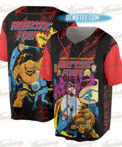 Fantastic Four Jersey, Vintage Fantastic Four First Steps Jersey, Fantastic 4 Comic Reed Richards Sue Storm Tee