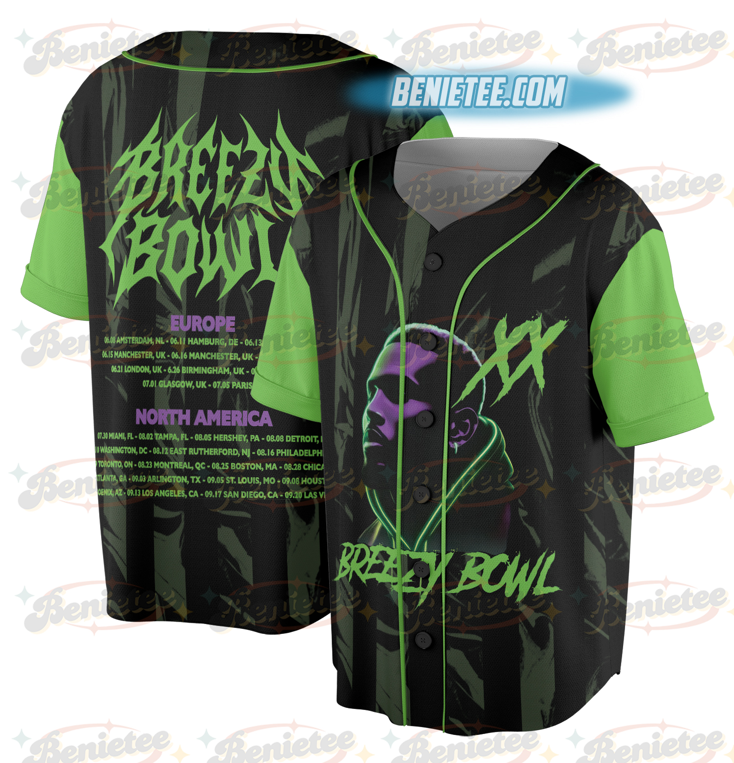 Retro Chris Brown Baseball Jersey