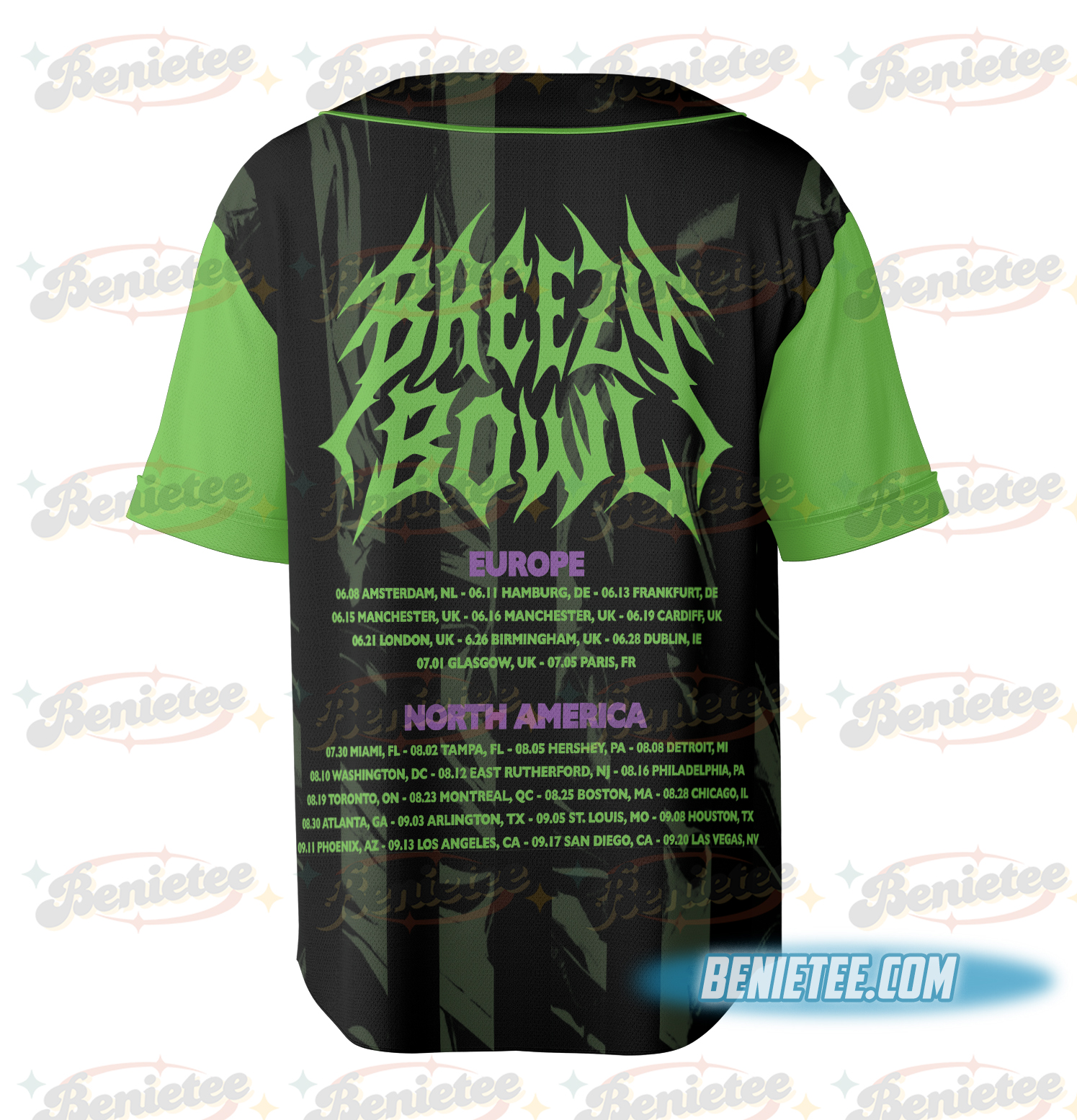 Retro Chris Brown Baseball Jersey - Image 4
