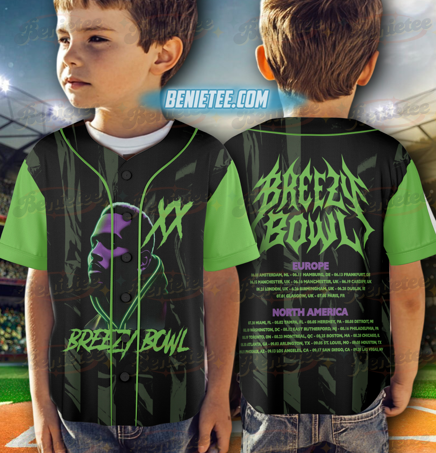 Retro Chris Brown Baseball Jersey - Image 6