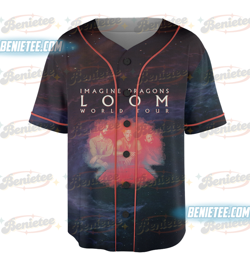 Loom Tour 2025 New Album Hip Hop Style Baseball Jersey - Image 4