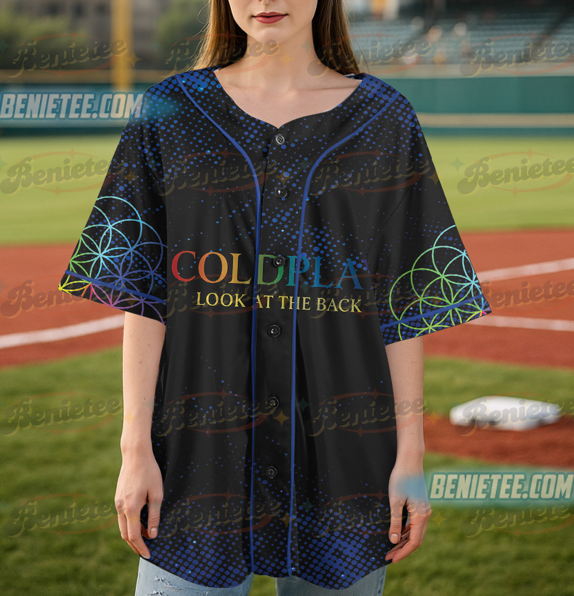 Coldplay Music Spheres Tour Baseball Jersey, Unisex Moonlight Graphic Jersey, Concert Merch Fan Gift, Band Tour Apparel - Image 4
