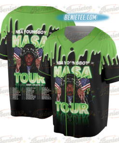 Youngboy Masa Tour Jersey, Rap Hip Hop Music Jersey