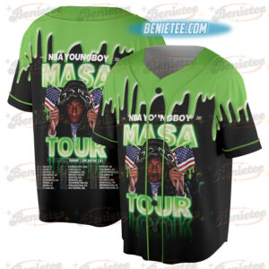 Youngboy Masa Tour Jersey, Rap Hip Hop Music Jersey