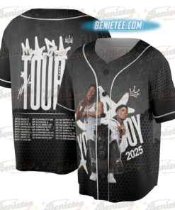 NBA Youngboy Masa Tour Baseball Jersey