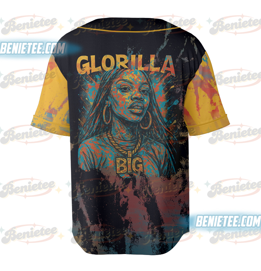 Glorilla The Glorious Tour Baseball Jersey - Image 3