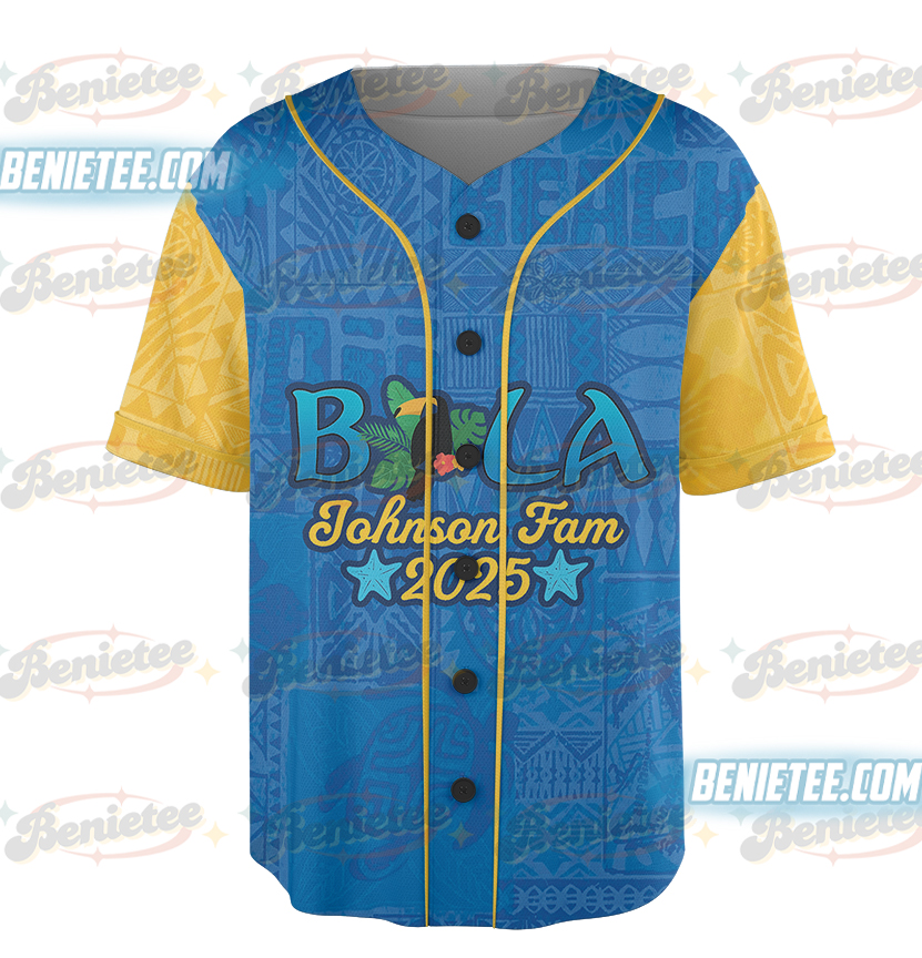Vintage Fijian Baseball Jersey, Cool Island Pride Jersey - Image 5