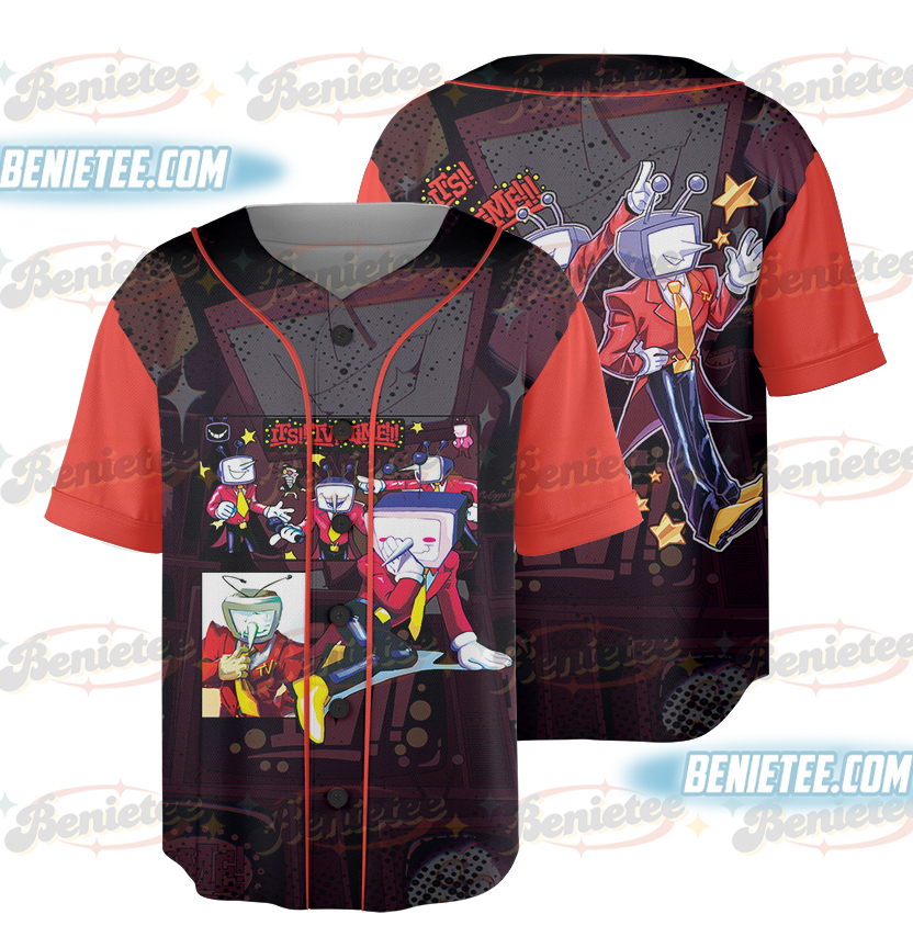 Tenna Deltarune Game Jersey, It’s TV Time Meme T-Shirt