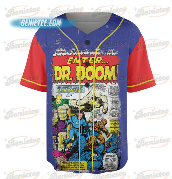 Alternative view of Fantastic Four Jersey, Limited Edition Jersey,Doctor Doom and the Silver Surfer