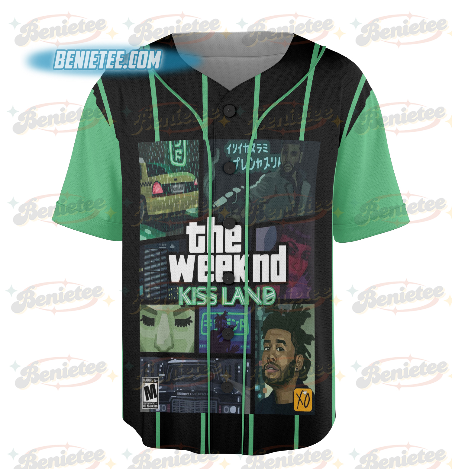 The Weeknd XO Tour 2025 Baseball Jersey - Image 2