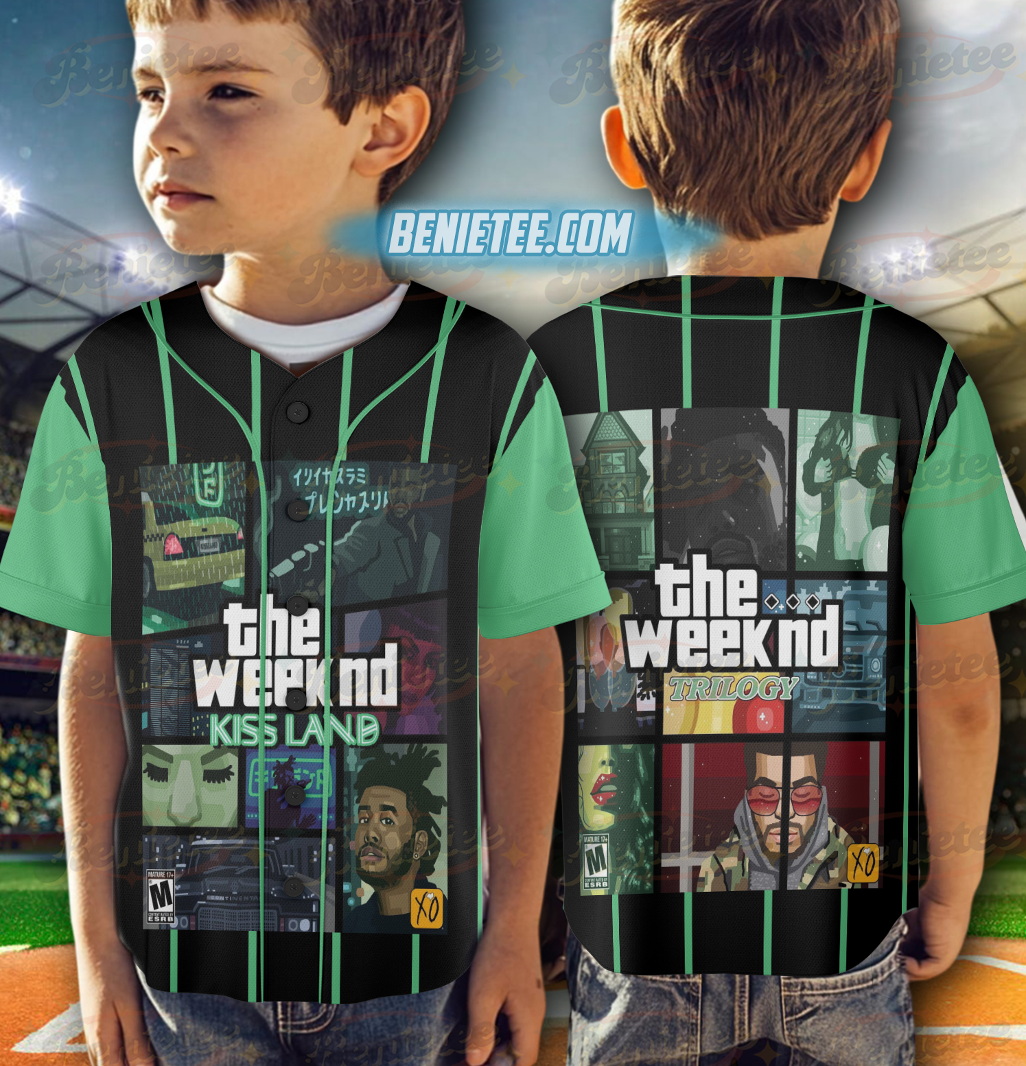 The Weeknd XO Tour 2025 Baseball Jersey - Image 6