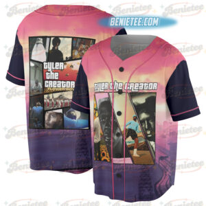 Tyler The Creator Tour 2025 Baseball Jersey
