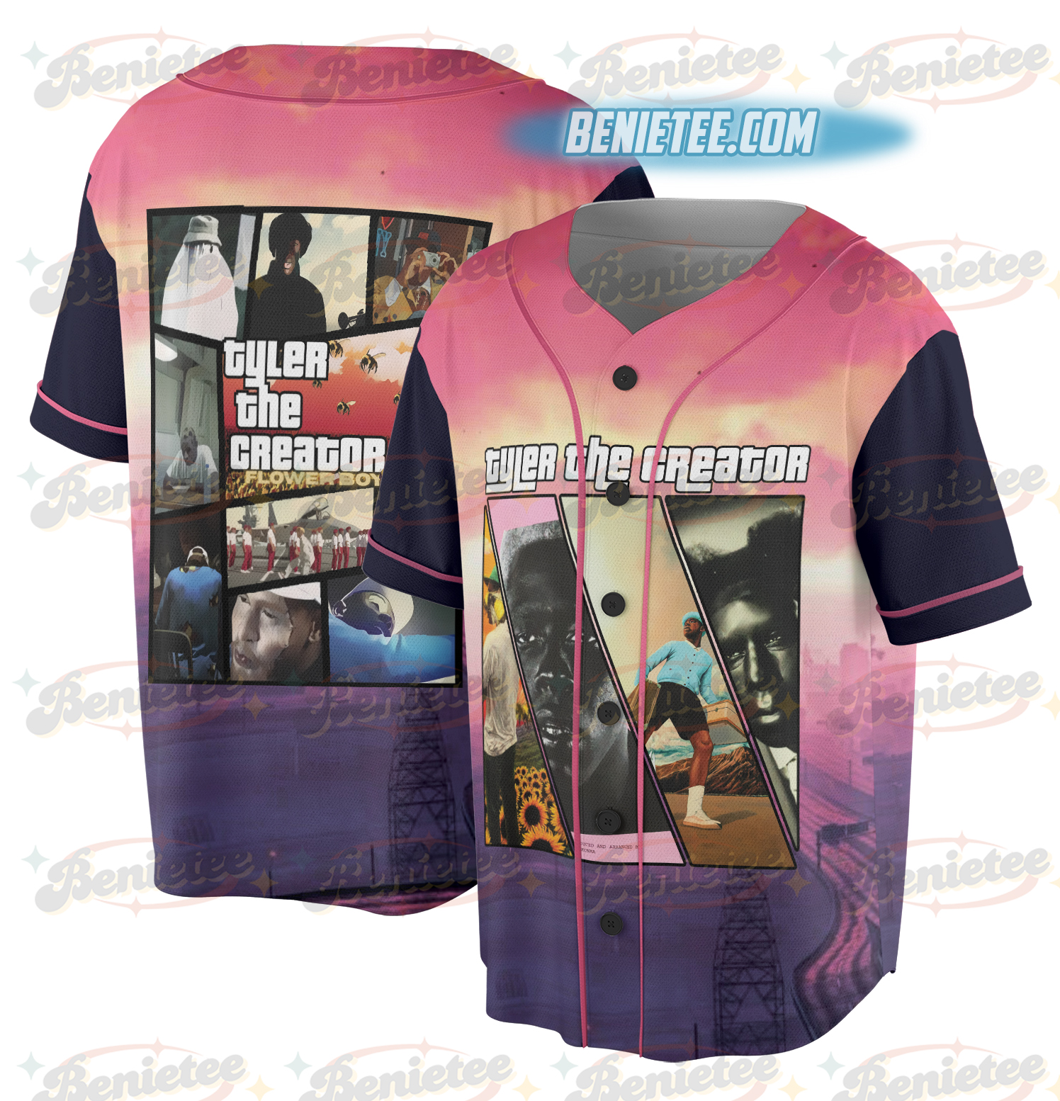Tyler The Creator Tour 2025 Baseball Jersey