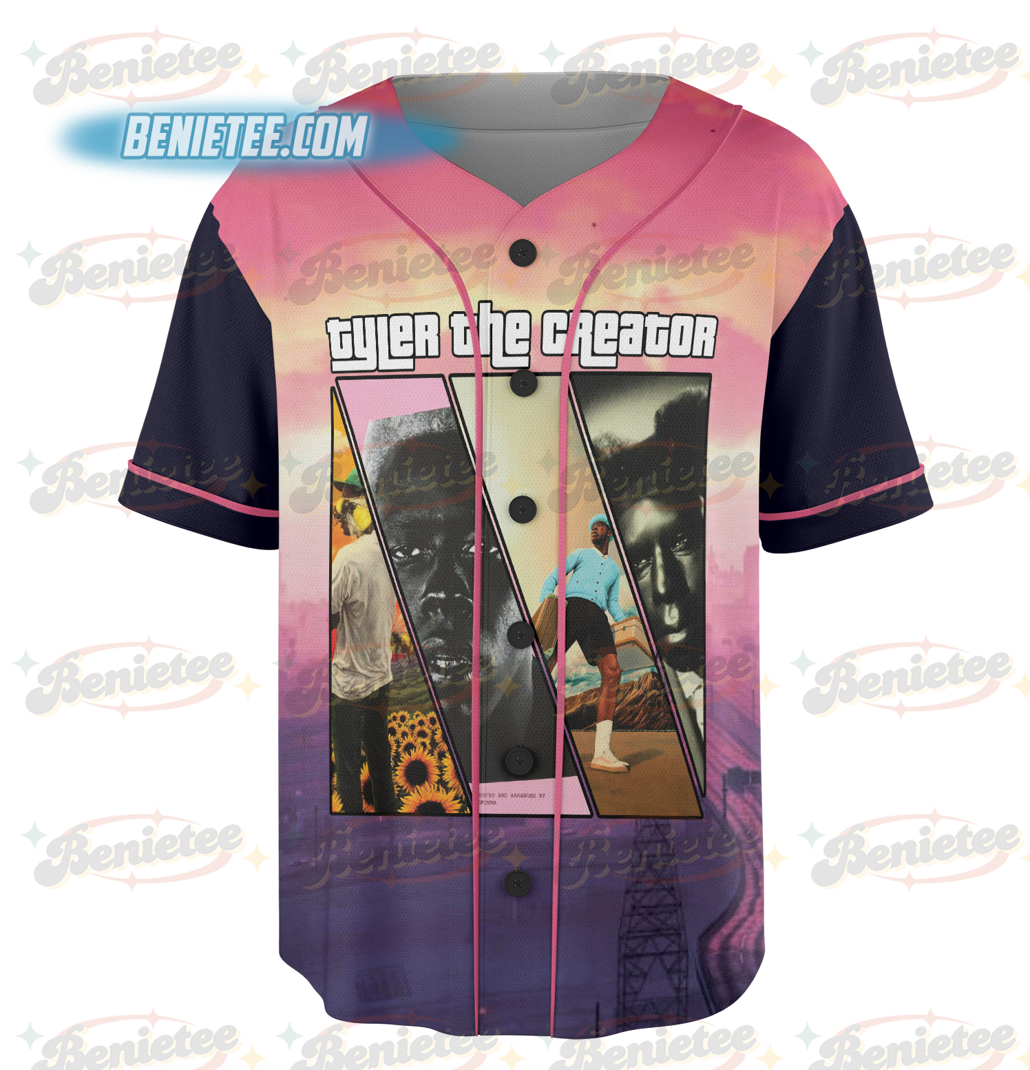 Tyler The Creator Tour 2025 Baseball Jersey - Image 2