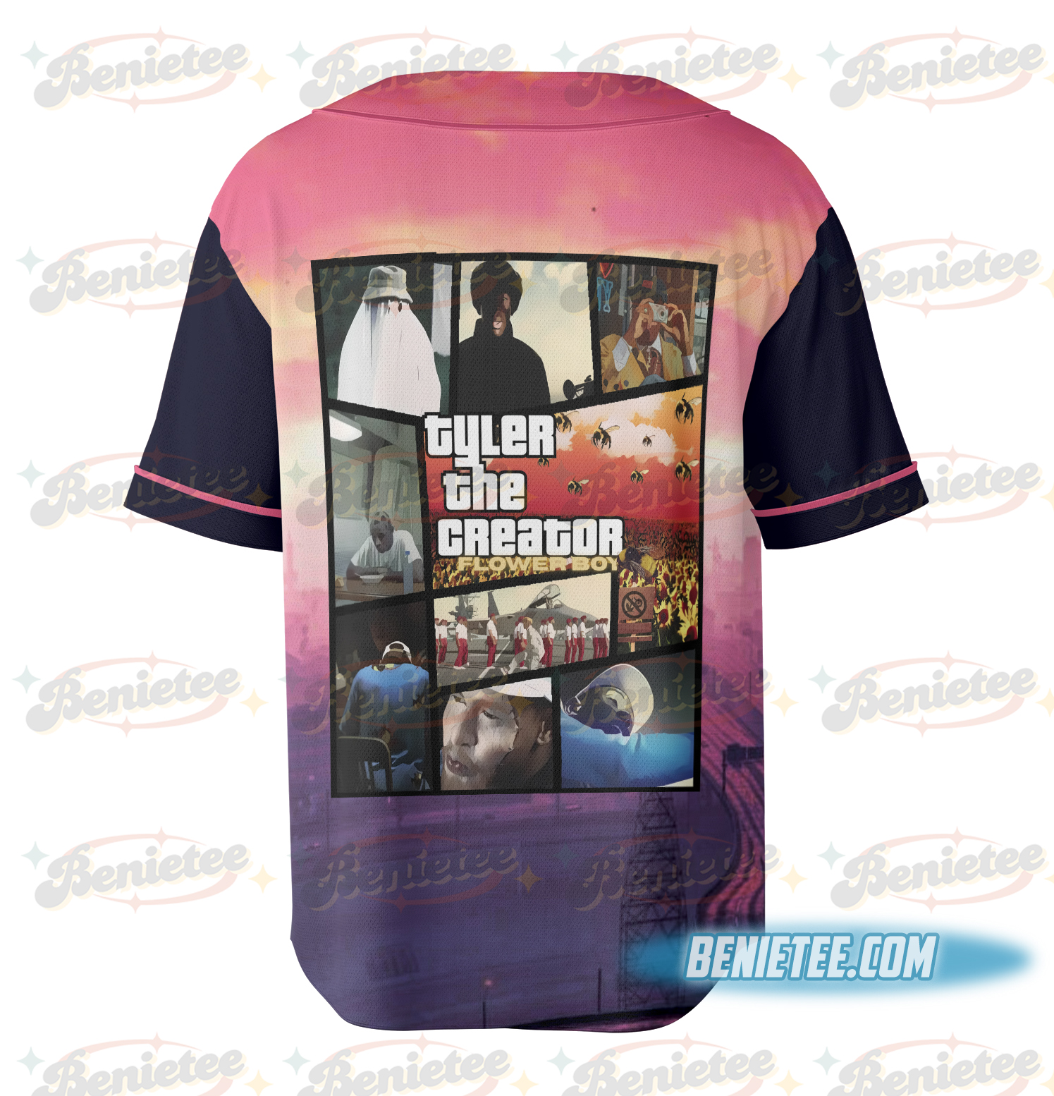 Tyler The Creator Tour 2025 Baseball Jersey - Image 4