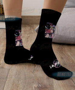 Kpop Demon Hunters Socks, Huntrix Girl Socks, Kpop Idol Group Socks, Mira, Rumi, Joey Shirt,Demon Hunter Merch, Gift