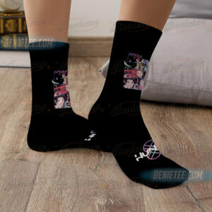 Kpop Demon Hunters Socks, Huntrix Girl Socks, Kpop Idol Group Socks, Mira, Rumi, Joey Shirt,Demon Hunter Merch, Gift