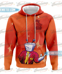 Tenna Deltarune Game Matching Hoodie 3D, It's TV Time Shirt 3D