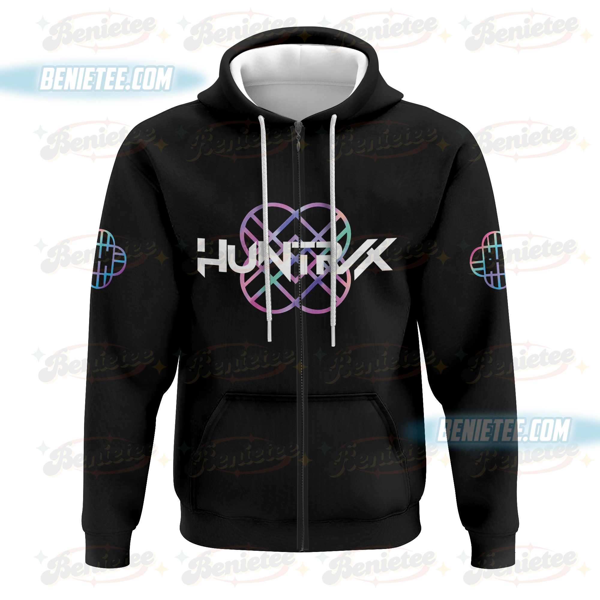 Demon Hunters Zip Hoodie 3D, Huntrix Girls Shirt 3D, Mira Rumi Joey Shirt, Demon Hunter Kids Shirt, Gift For Kpop Fan, Kpop Movie