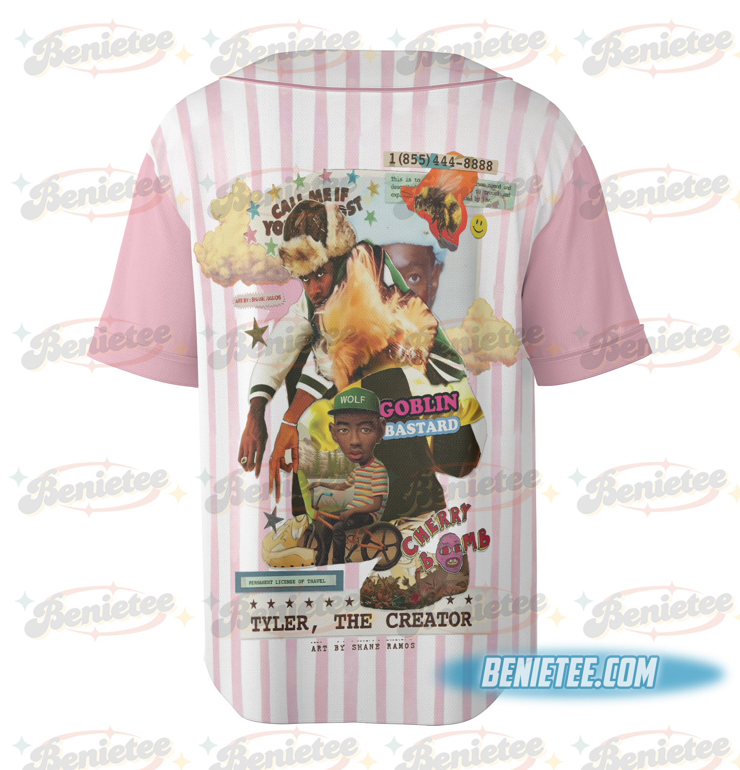 Tyler The Creator Funny Baseball Jersey - Image 4