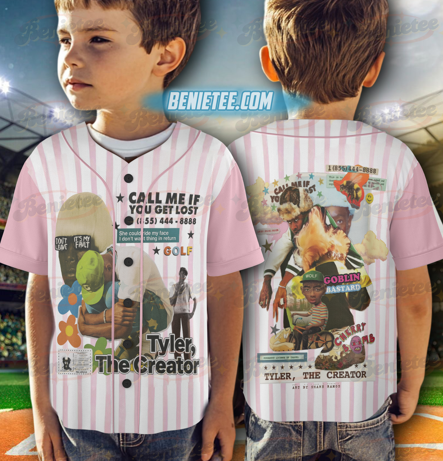 Tyler The Creator Funny Baseball Jersey - Image 6