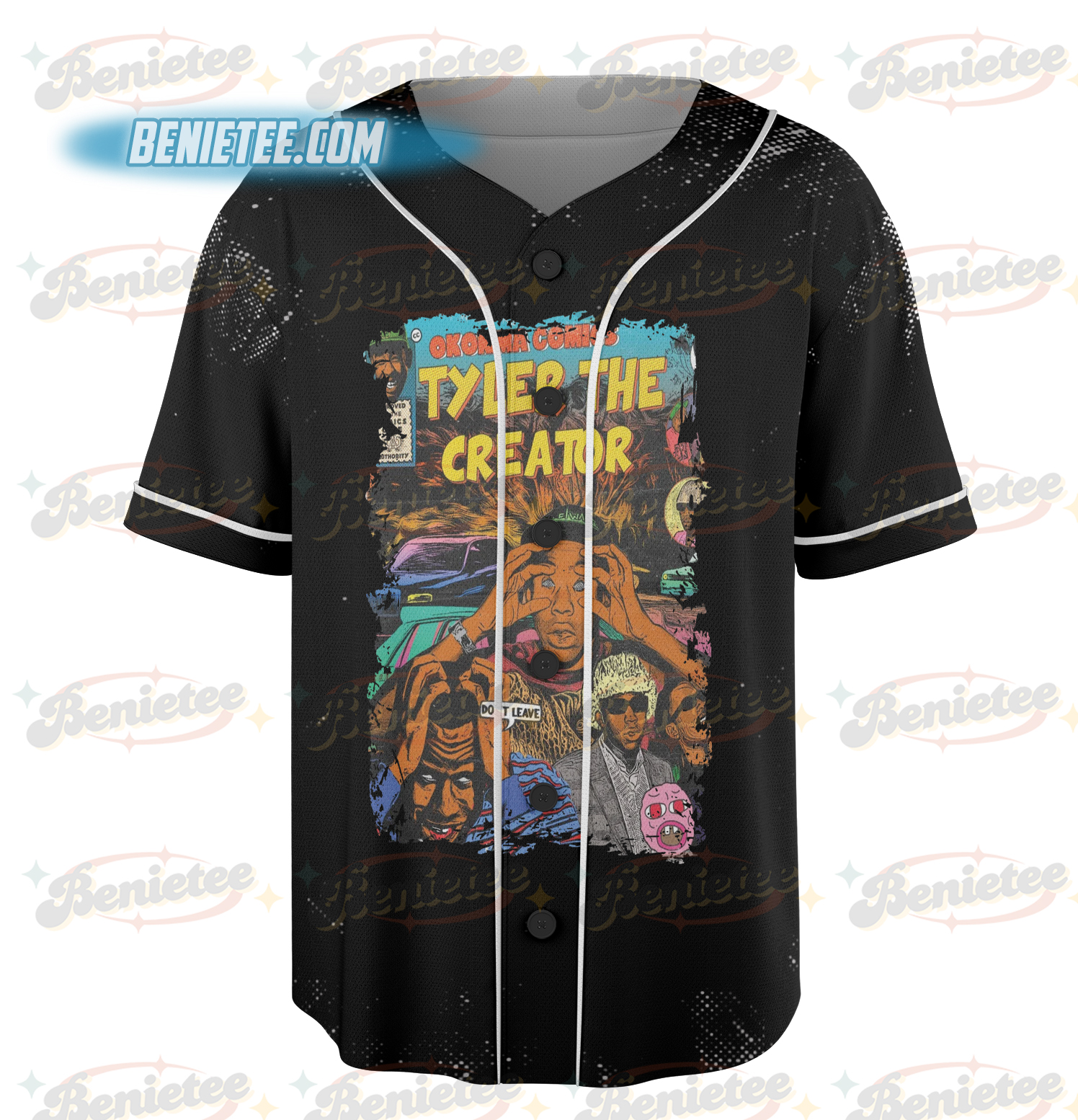 Rapper Baseball Jersey, Retro & New Album Jersey, Chromakopia Rap Lover Gift - Image 2