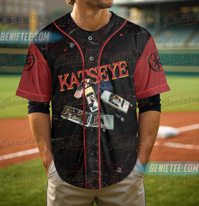 Vintage Katseye Beautiful Chaos Tracklist Baseball Jersey, Kpop Katseye Jersey, Katseye Gnarly Shirt, Katseye Tour Shirt, Katseye Soft is Strong - Image 4
