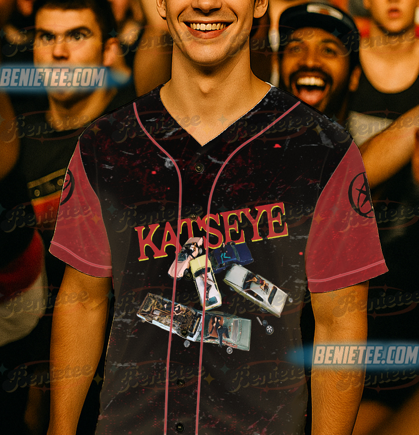 Vintage Katseye Beautiful Chaos Tracklist Baseball Jersey, Kpop Katseye Jersey, Katseye Gnarly Shirt, Katseye Tour Shirt, Katseye Soft is Strong - Image 2