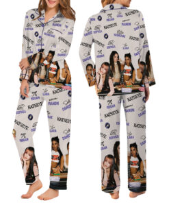 Alternative view of Katseye Beautiful Chaos Tracklist Pajamas Set Long, Katseye Kpop Pajamas, Katseye Gnarly Shirt, Gabriela Shirt, Katseye Soft is Strong Tee