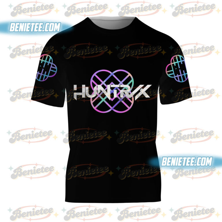 Alternative view of Demon Hunters Shirt 3D, Huntrix Girls Shirt 3D, Mira Rumi Joey Shirt, Demon Hunter Kids Shirt, Gift For Kpop Fan, Kpop Movie