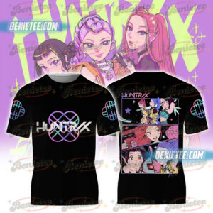 Demon Hunters Shirt 3D, Huntrix Girls Shirt 3D, Mira Rumi Joey Shirt, Demon Hunter Kids Shirt, Gift For Kpop Fan, Kpop Movie