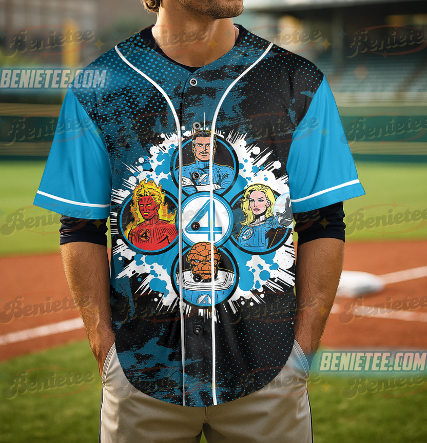 Fantastic Four Baseball Jersey - Image 2