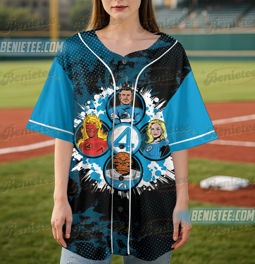 Fantastic Four Baseball Jersey - Image 4