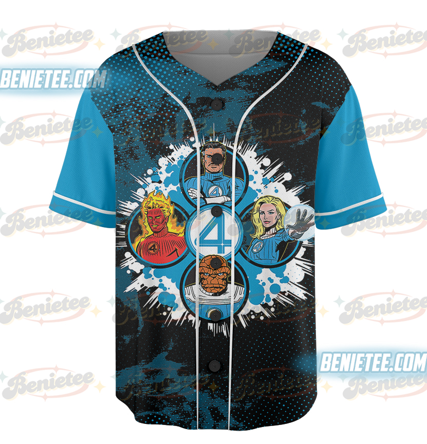 Fantastic Four Baseball Jersey - Image 5