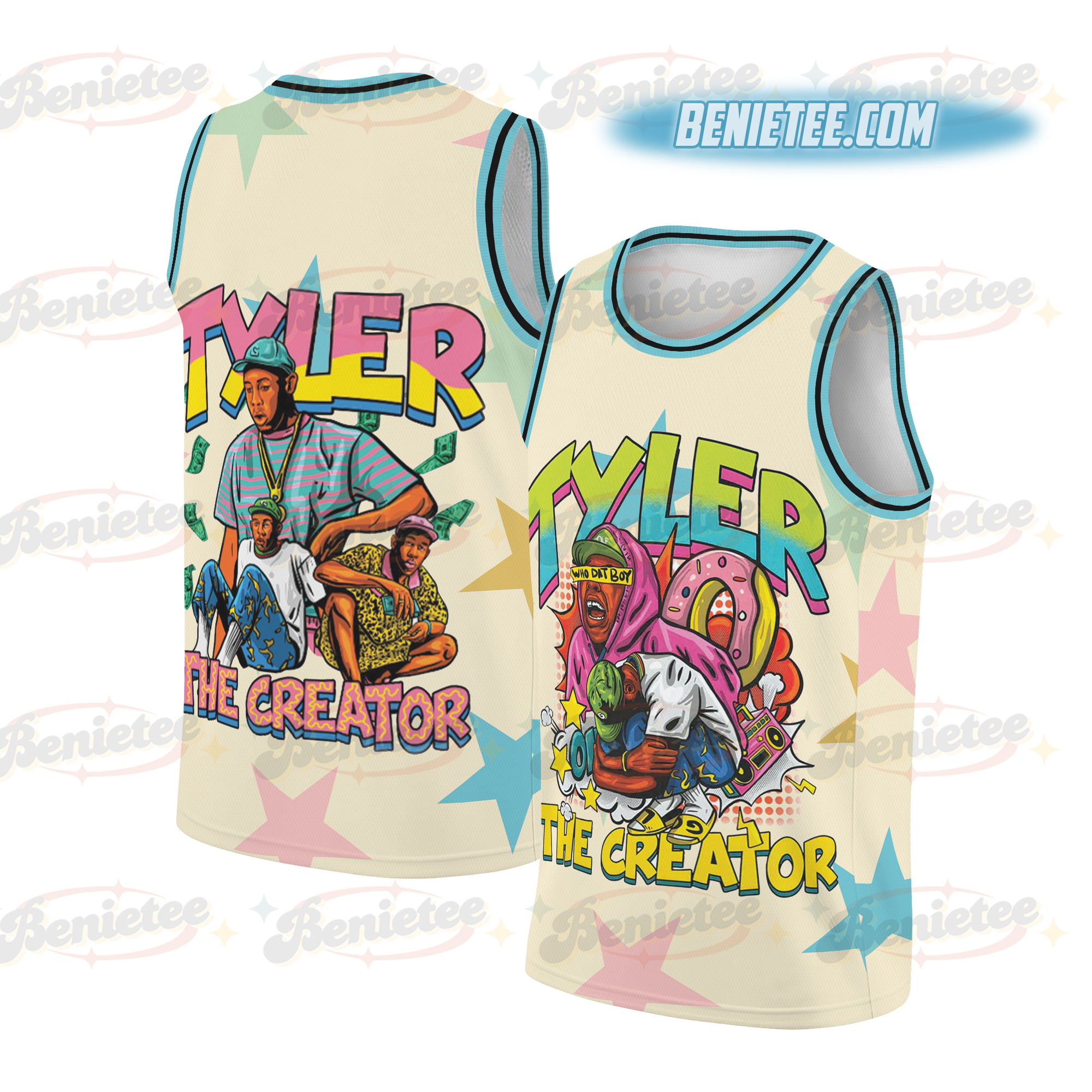 Vintage 90s Tyler The Creator Basketball Jersey