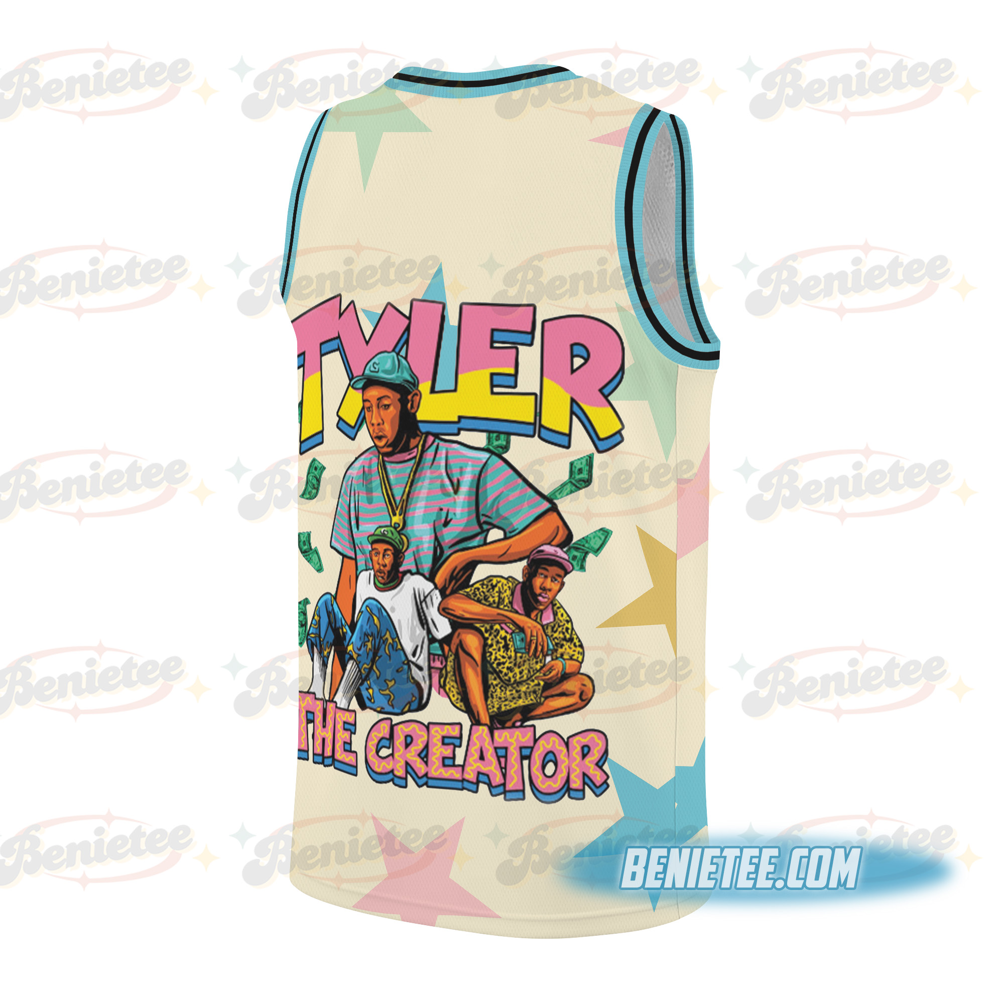 Vintage 90s Tyler The Creator Basketball Jersey - Image 2