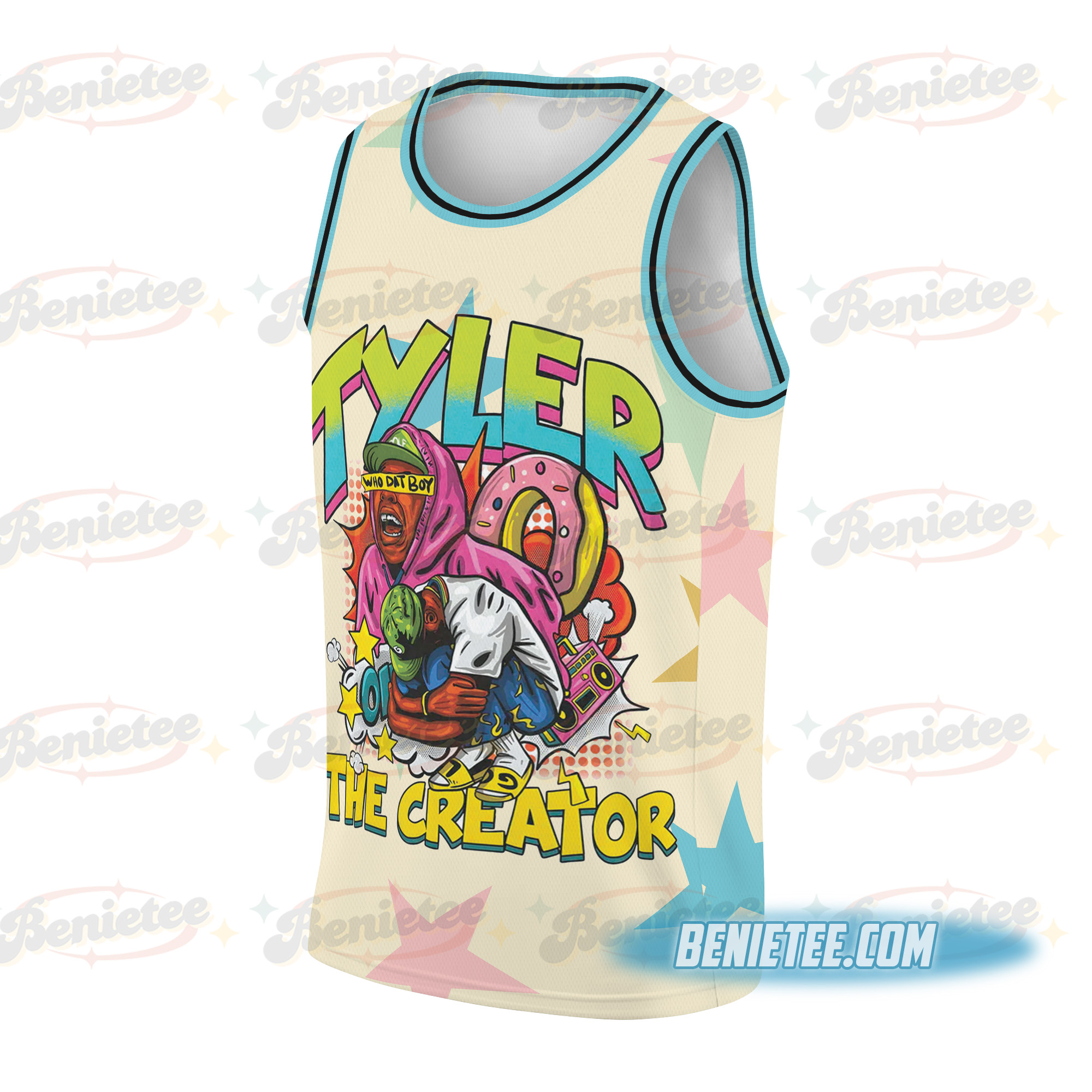 Vintage 90s Tyler The Creator Basketball Jersey - Image 3