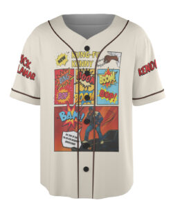 Alternative view of Kendrick Lamar Inspired Kung Fu Kenny Jersey