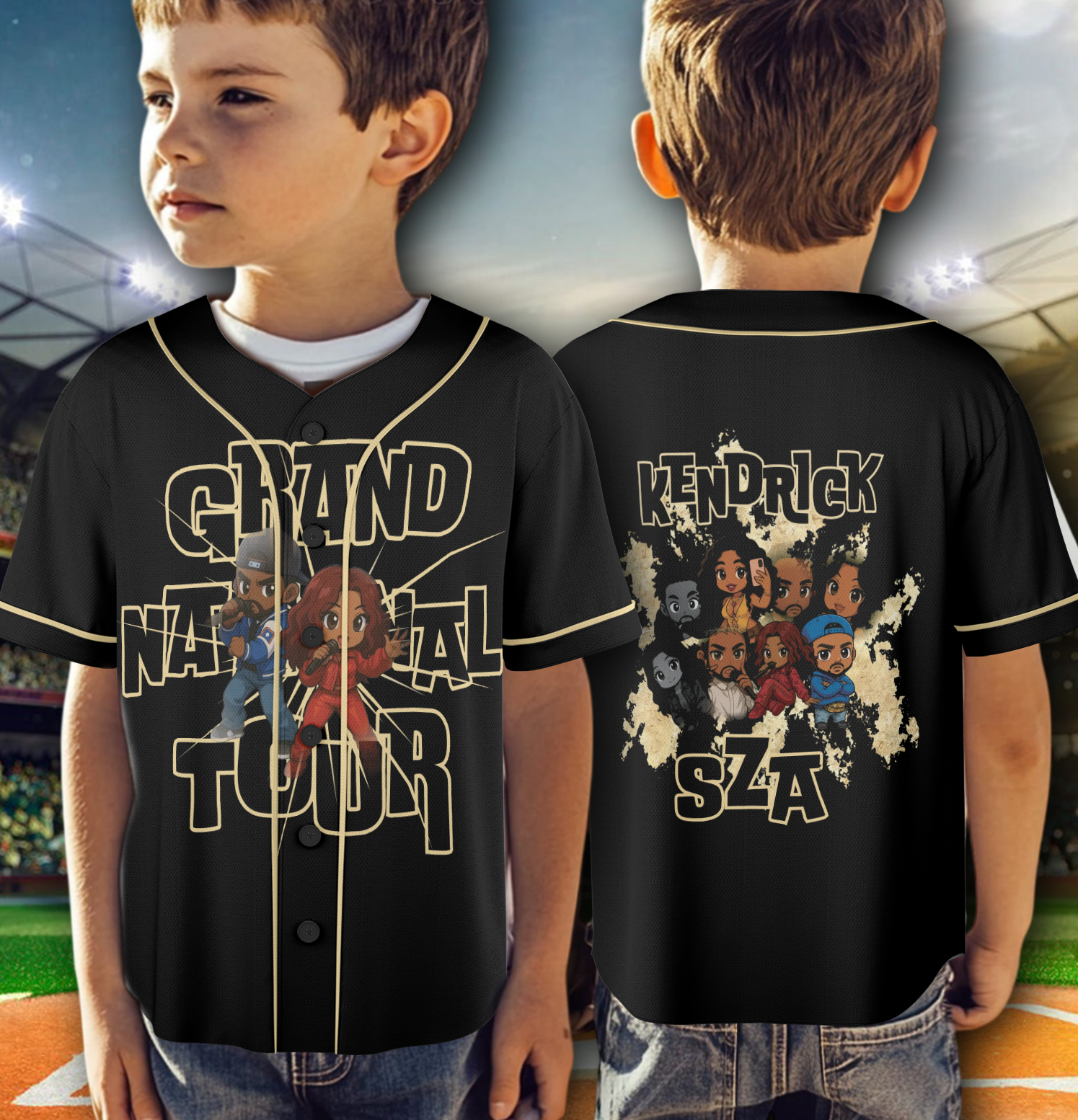 Tour Kendrick Lamar & SZA Jersey - Image 6