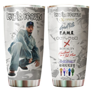 Chris Brown Breezy Bowl Tumbler, Breezy Bowl XX 2025 Tumbler, Chris Brown Merch Tumbler