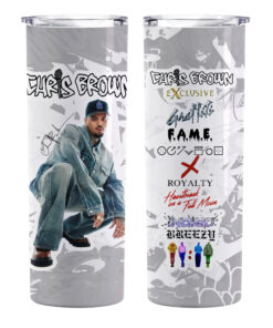 Alternative view of Chris Brown Breezy Bowl Tumbler, Breezy Bowl XX 2025 Tumbler, Chris Brown Merch Tumbler