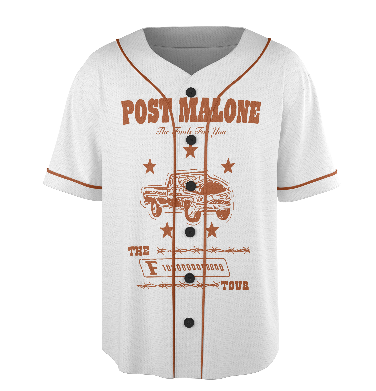 Vintage Post Malone Tour Jersey, Big Ass Stadium Tour Jersey - Image 2