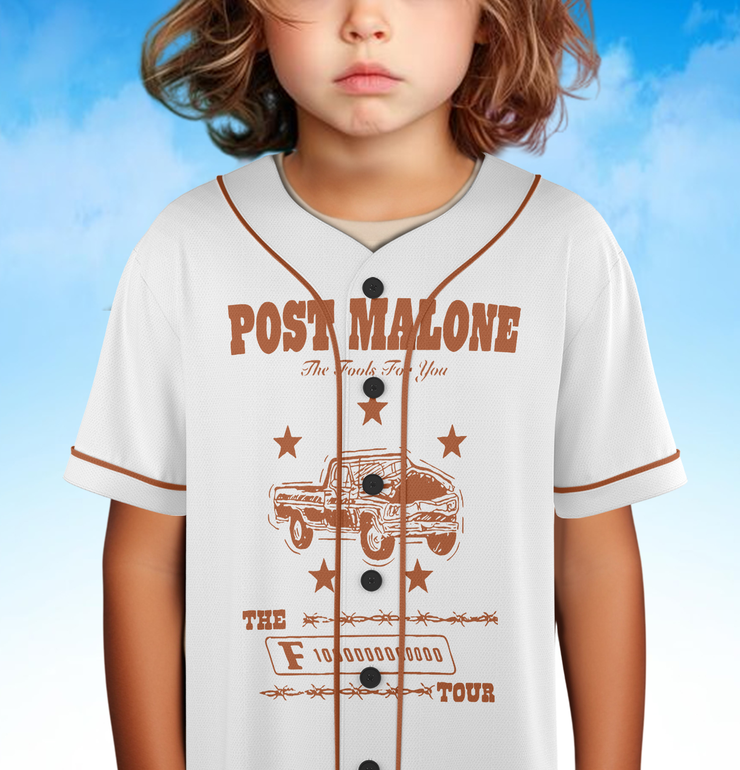 Vintage Post Malone Tour Jersey, Big Ass Stadium Tour Jersey - Image 5