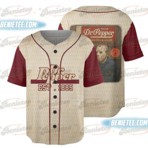 Dr Pepper Baseball Jersey, Halloween Baseball Jersey, Drink Dr Pepper Shirt, Good for Halloween Shirt
